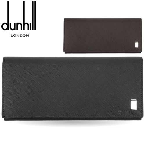 ダンヒル dunhill 財布 長財布 二つ折り かぶせ 小銭入れあり メンズ