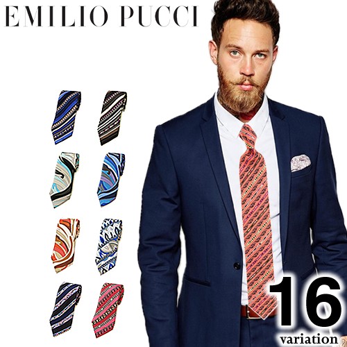 エミリオプッチ EMILIO PUCCI ネクタイ ブランド メンズ シルク