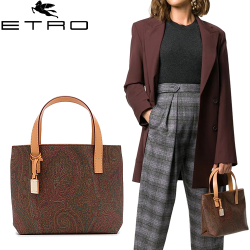 ETRO エトロ ハンドバッグ トートバッグ レディース ペイズリー