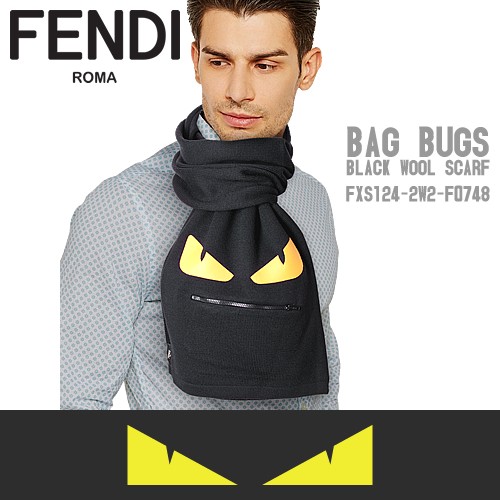 フェンディ FENDI マフラー メンズ レディース モンスター ロング