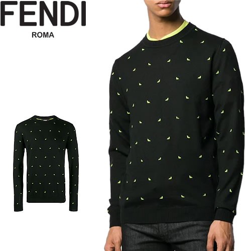 FENDI フェンディ セーター ニット モンスター ディアボリック