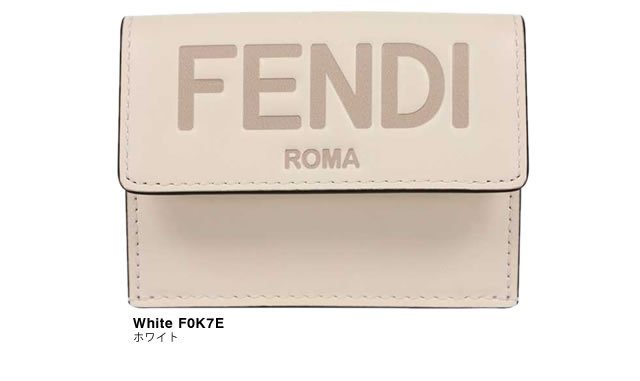 フェンディ FENDI 財布 三つ折り財布 コンパクト フェンディ ローマ 