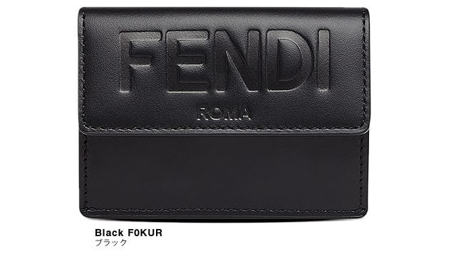 フェンディ FENDI 財布 三つ折り財布 ミニ財布 小銭入れあり 