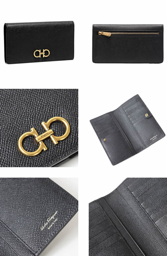 FERRAGAMO（フェラガモ） 財布 長財布 ガンチーニ コンチネンタル