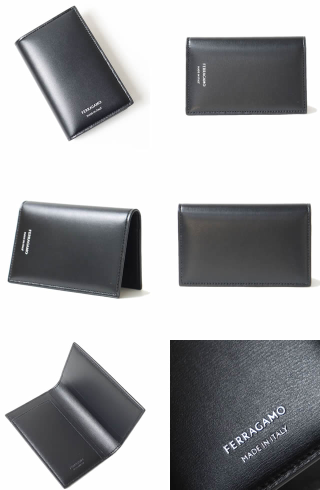 FERRAGAMO（フェラガモ） カードケース カードホルダー メンズ 本革 革