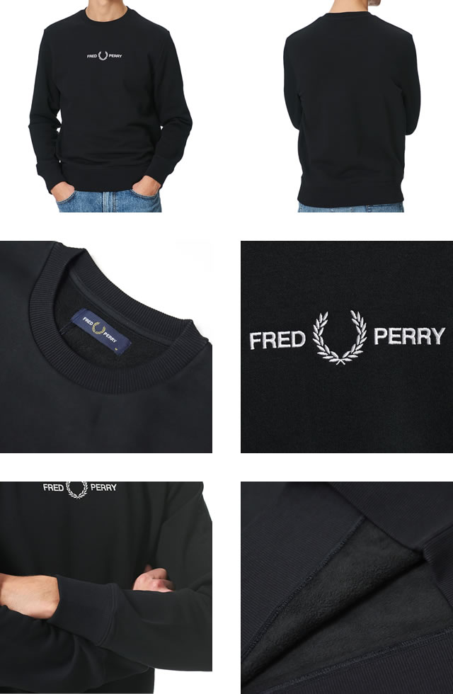 FRED PERRY（フレッドペリー） スウェット トレーナー 長袖 メンズ 