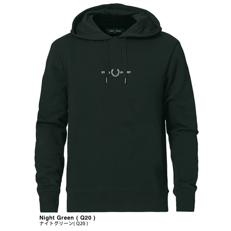 FRED PERRY（フレッドペリー） パーカー エンブロイダード フーディー