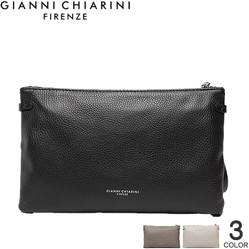 ジャンニキアリーニ ショルダーバッグ クラッチバッグ ハーミー 2WAY ブラック レディース GIANNI CHIARINI 3695 GRN NERO GIANNI CHIARINI（ジャンニ キアリーニ） バッグ ショルダーバッグ