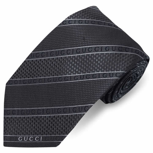 グッチ GUCCI ネクタイ ストライプ柄 シルク イタリア製 8cm幅