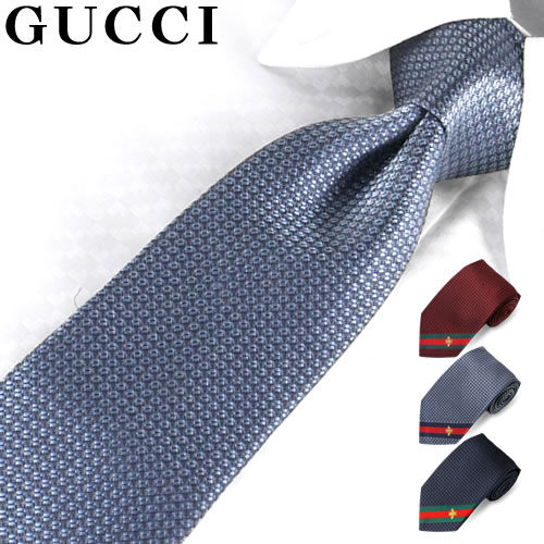 グッチ GUCCI ネクタイ ビー ハチ ストライプ柄 シルク イタリア製