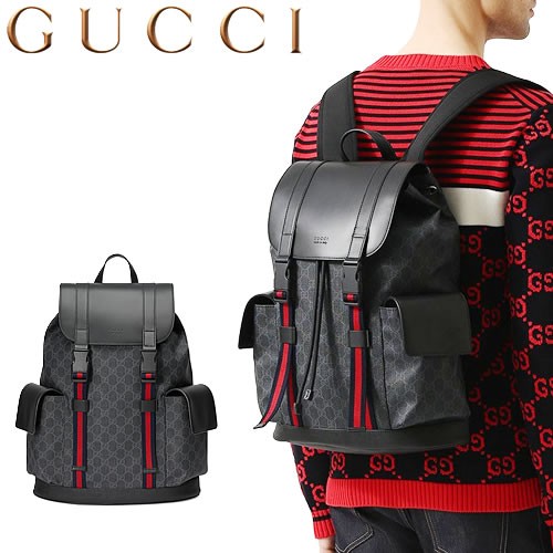 グッチ GUCCI バッグ リュック リュックサック ソフト GGスプリーム