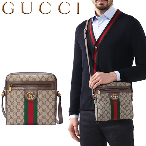 グッチ GUCCI バッグ ショルダーバッグ オフィディア GG スモール メッセンジャー バッグ メンズ ブランド ハイブランド 斜めがけ 大きめ  小さめ ベージュ