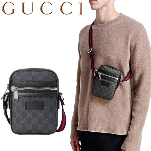 GUCCI ショルダーバッグ インプリメント メッセンジャーバッグ メンズ