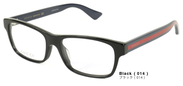 グッチ GUCCI メガネ メガネフレーム 眼鏡 GG0006OA 014 メンズ レディース 伊達メガネ アジアンフィット スクエア おしゃれ  大きいサイズ 黒縁 ブランド