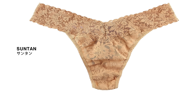 【別注限定MALIA.カラー第二弾】HANKY PANKYブラジャー&タンガ hanky panky（ハンキーパンキー） タンガ Tバック 下着 パンツ