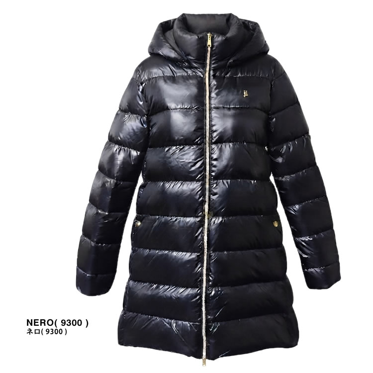 【良品】ヘルノ HERNO★ダウンコート　Bolla　フード　グリーン　ロング HERNO（ヘルノ） ダウン ダウンジャケット ダウンコート アウター