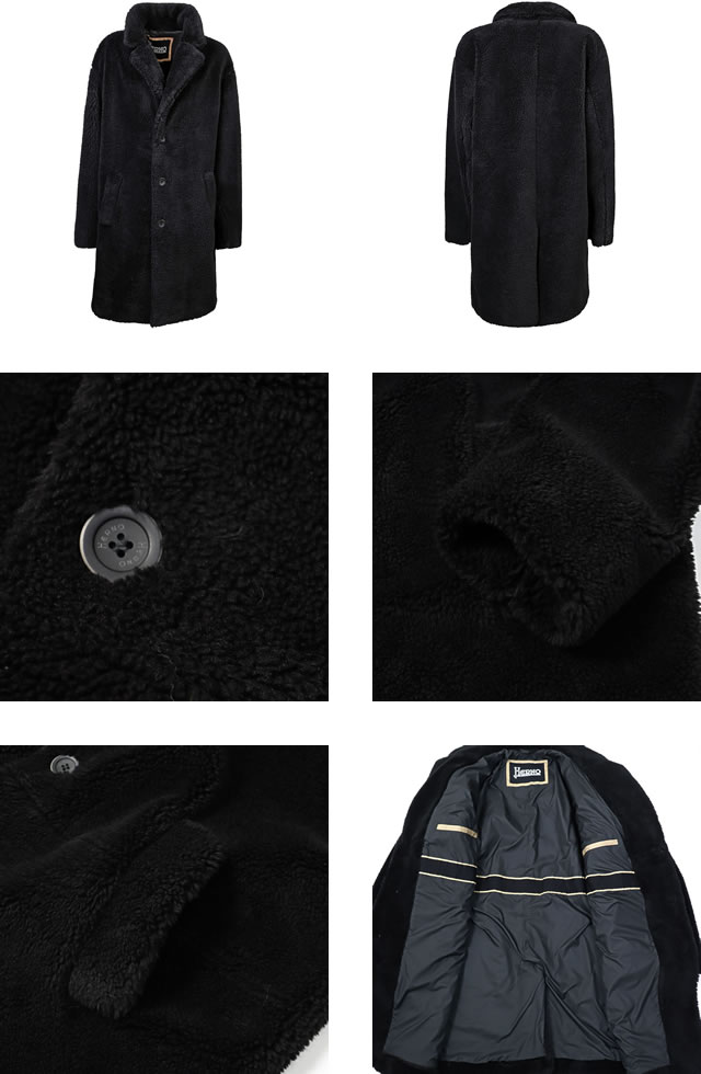 HERNO（ヘルノ） ロングコート ボアコート アウター エコファー コート