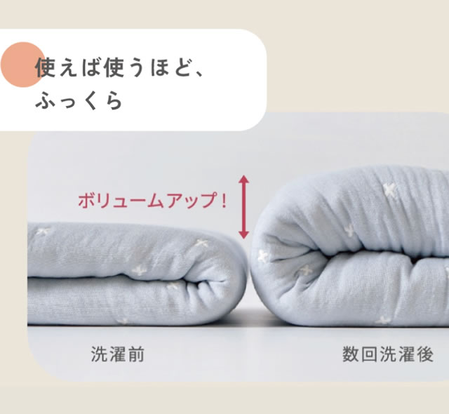 スパシュベビー　3本セット Hoppetta ホッペッタ ふくふくガーゼ 6重ガーゼ おくるみ