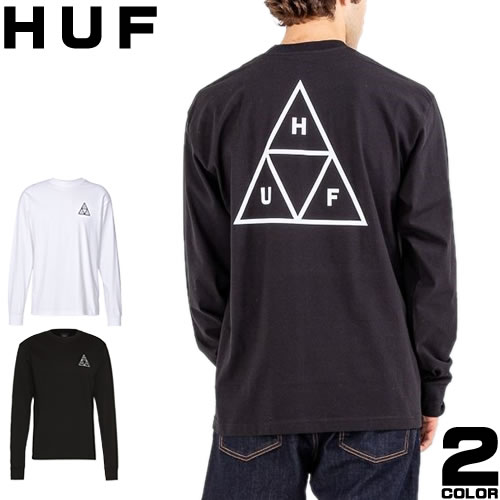HUF（ハフ） HUF Tシャツ 長袖 ロンT メンズ クルーネック 定番
