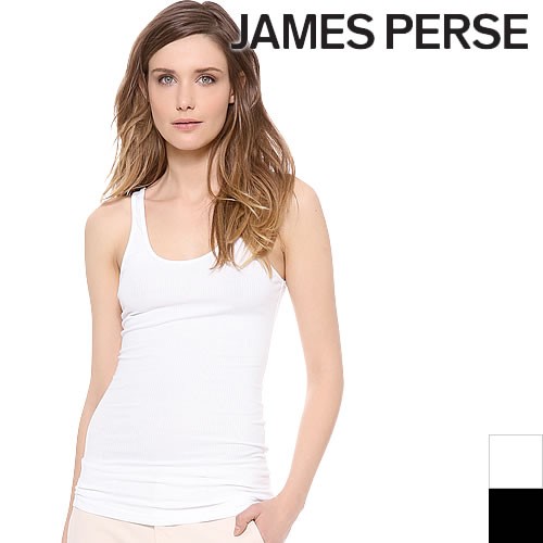JAMES PERSE ジェームスパース タンクトップ リブ レディース