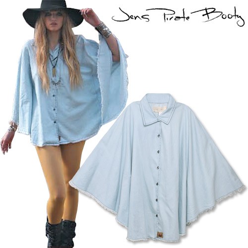 Jen's Pirate Booty ジェンズパイレーツブーティ ポンチョ ケープ