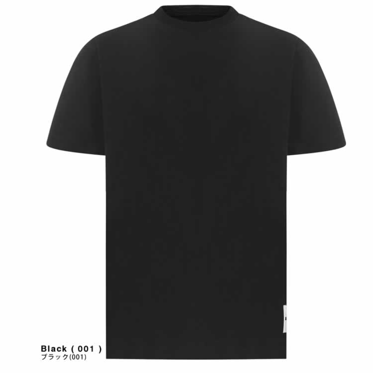 ジルサンダー JIL SANDER Tシャツ 半袖 クルーネック 丸首 メンズ オーバーサイズ ロゴ コットン 大きいサイズ ブランド プレゼント 白  黒 ホワイト ブラック