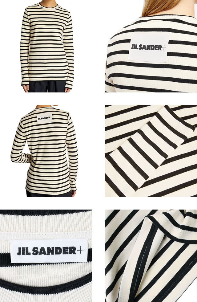 JIL SANDER ジルサンダー Tシャツ 長袖 クルーネック 丸首