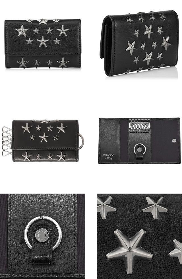 ジミーチュウ JIMMY CHOO キーケース 6連 キーリング メンズ ...