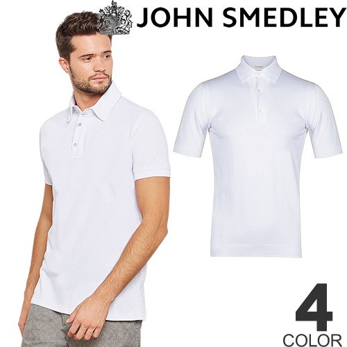 ジョンスメドレー JOHN SMEDLEY ポロシャツ ニット エイドリアン 