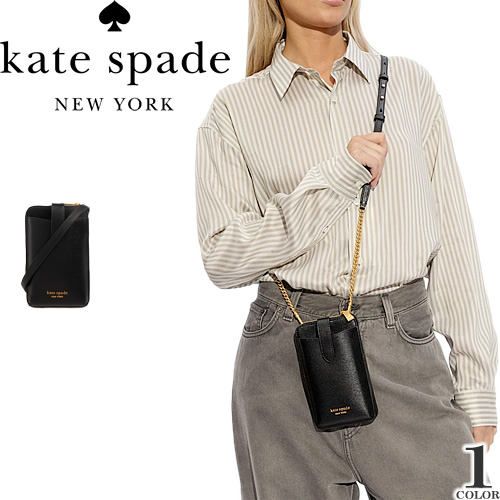 ケイトスペード kate spade スマホショルダー スマホポーチ スマホケース ショルダーバッグ モーガン ノース サウス クロスボディ  レディース 2way 黒 : 311-012 : MSS - 通販 - Yahoo!ショッピング