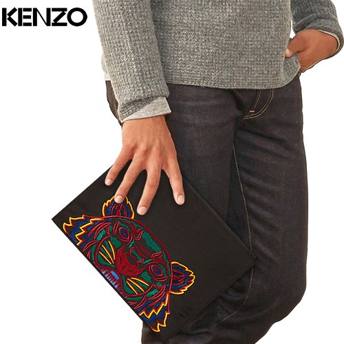 ケンゾー KENZO バッグ クラッチバッグ ポーチ タイガー キャンバス