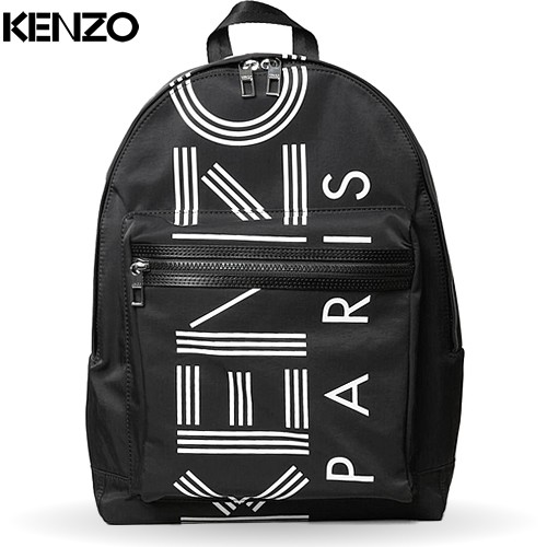 ケンゾー KENZO バッグ リュック リュックサック ロゴ バックパック メンズ レディース ブランド おしゃれ シンプル 黒 ブラック  F855SF213F24