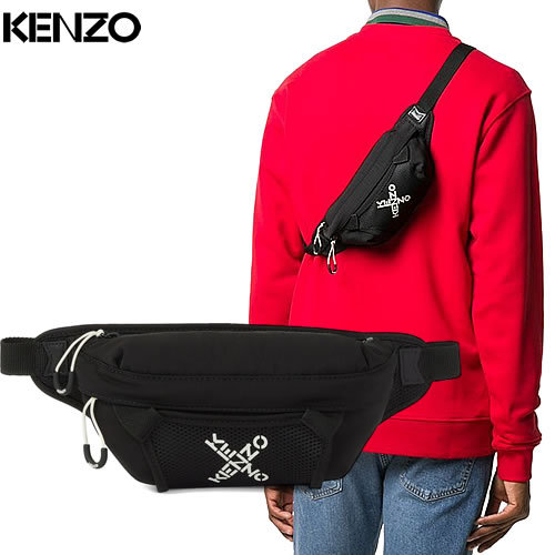 ケンゾー KENZO バッグ ウエストポーチ ボディバッグ ベルトバッグ