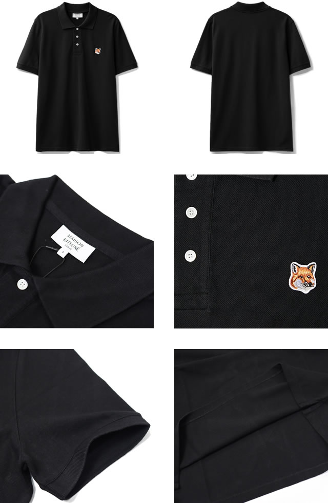 MAISON KITSUNE（メゾン キツネ） ポロシャツ フォックス ヘッド