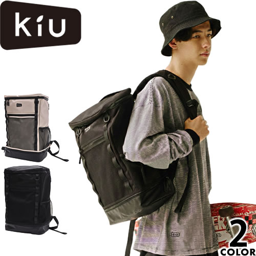 KiU（キウ） バッグ リュック スクエアバックパック K526 メンズ