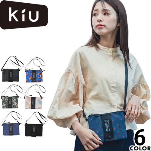 KiU（キウ） バック ショルダーバッグ サコッシュ エチケットポーチ