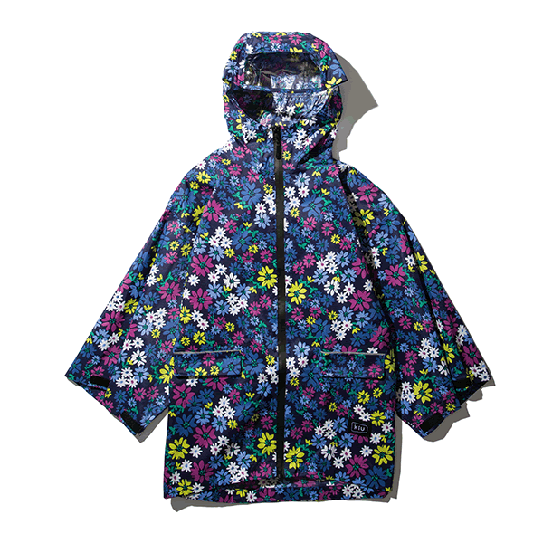 kiu キウ レインコート スリーブ レイン ポンチョ キッズ K71 女の子 男の子 子供 幼児 カッパ 前開き 自転車 防水 撥水 通学 おしゃれ | KiU | 05