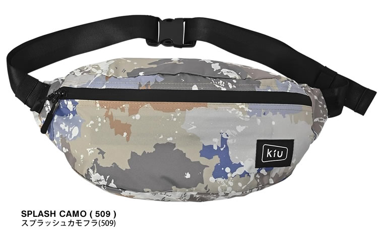 kii4パック送込み KiU kiu キウ バック ウエストポーチ ボディバッグ ウォーター