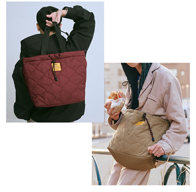 KiU（キウ） バッグ トートバッグ ショルダーバッグ パデッドドロスト