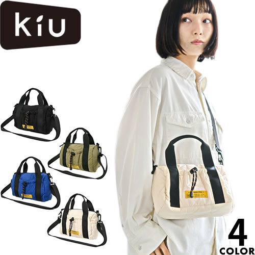 KiU（キウ） バッグ ショルダーバッグ ハンドバッグ スクエアパデッド