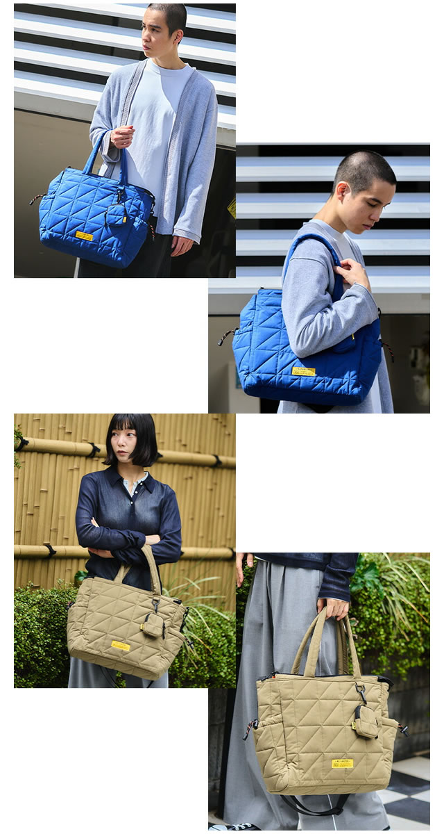 KiU（キウ） バッグ トートバッグ ショルダーバッグ スクエアパデッド