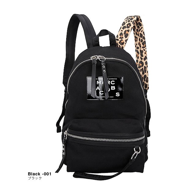 マークジェイコブス MARC JACOBS バッグ リュック リュックサック ザ ロック バックパック ラージ レディース ブランド おしゃれ  キャンバス 黒 ブラック