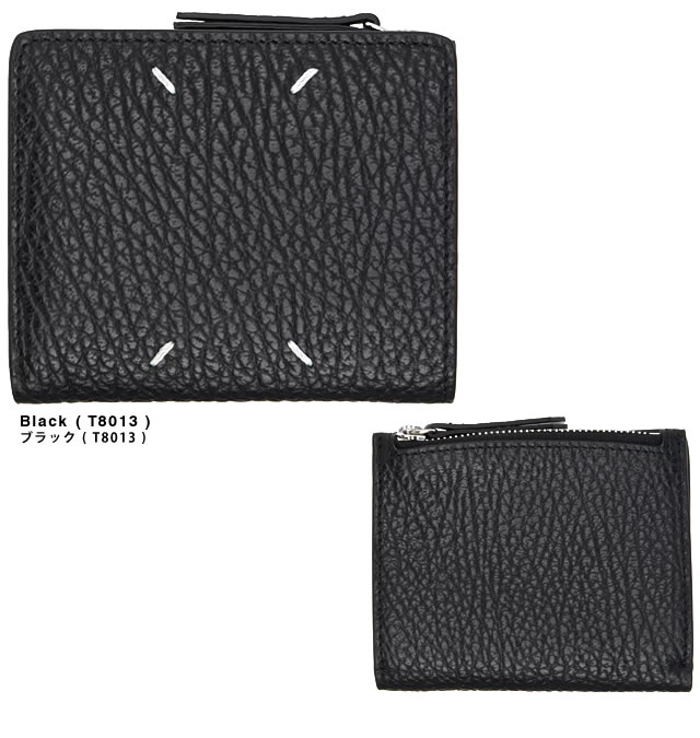 メゾンマルジェラ11 財布　ジップ　ステッチ　黒　正規品　MM6 三越伊勢丹 | Maison Margiela/メゾン マルジェラ_Women通販 | 4