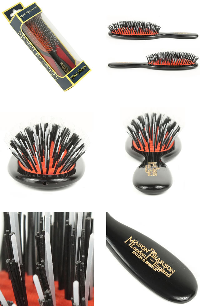 MASON PEARSON（メイソンピアソン） ポケットブリッスル ダーク ルビー