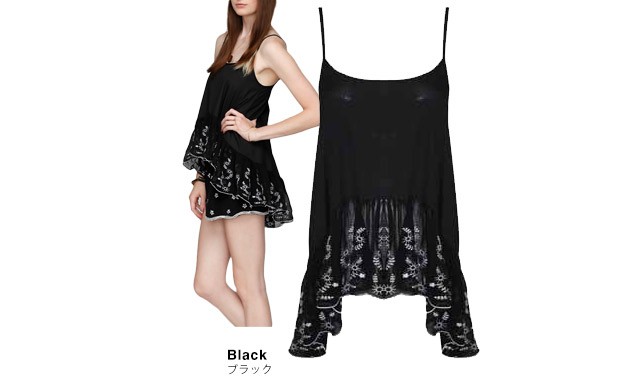 MINK PINK ミンクピンク キャミソール チュニック トップス