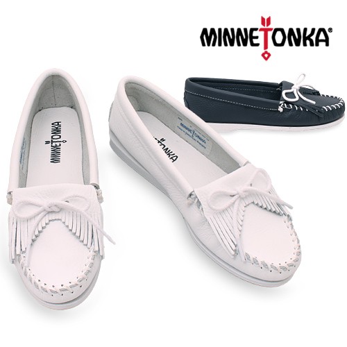 ミネトンカ モカシン ホワイト(24cm) minnetonka-005_01b.jpg