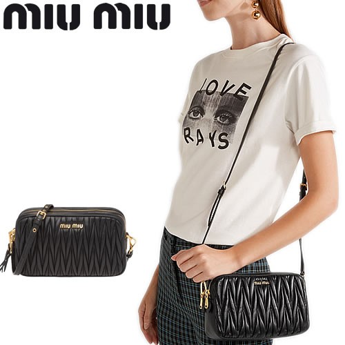 ミュウミュウ MIUMIU バッグ ショルダーバッグ-