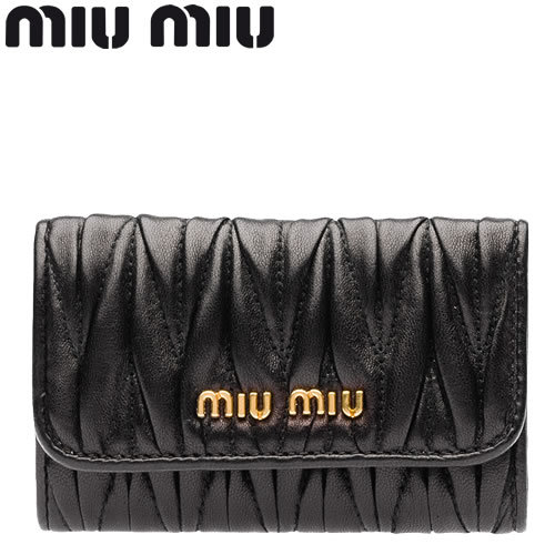 ミュウミュウ MIUMIU キーケース 6連 レディース マテラッセ 