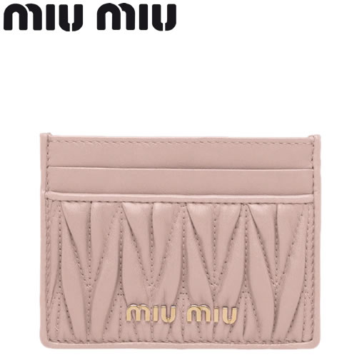 ミュウミュウ MIUMIU カードケース カードホルダー パスケース 定期