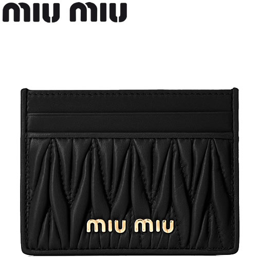 ミュウミュウ MIUMIU カードケース カードホルダー パスケース 定期 